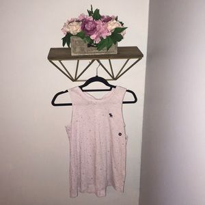 NWT Pink tank top with stars
